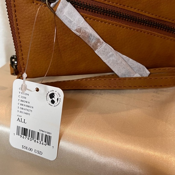 NWT Free People Tan Long Wallet - Picture 5 of 10